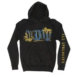 Nirvana All Apologies Hoodie (Black Vintage Wash)