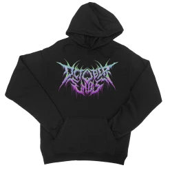 October Ends Death Logo Hoodie (Black)