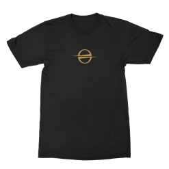 October Ends Embroidered Logo Tee (Black)