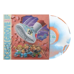 Ocean Grove Up In The Air Forever 12" Vinyl Signed Copy (White, Light Blue, Opaque Orange A-Side/B-Side)