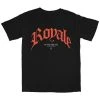 Palaye Royale Royale Tee (Black) -Cap Shop PR ROYALE BLACK TEE