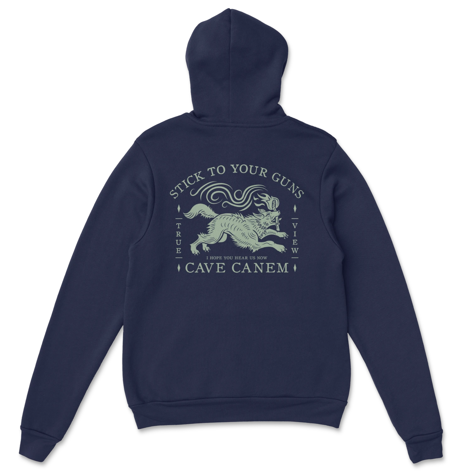 Stick To Your Guns True View Hoodie (Navy) 4 Stick To Your Guns True View Hoodie (Navy) - Image 2