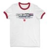 Ocean Grove Wrong Way Ringer Tee (Red/White) -Cap Shop R5VkfbyQ