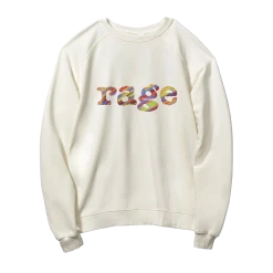 Rage Vintage Logo Crewneck (Natural)