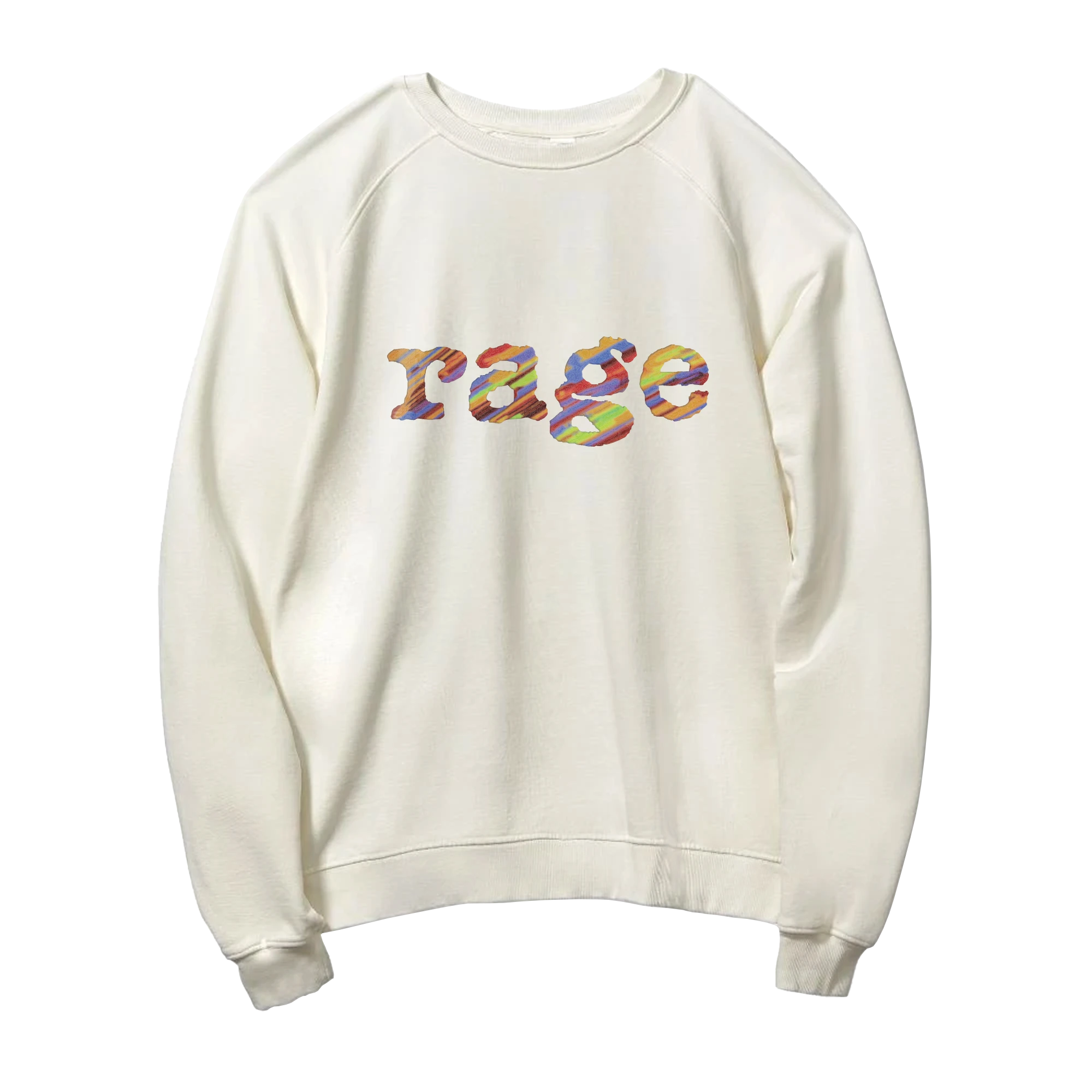 Rage Vintage Logo Crewneck (Natural)