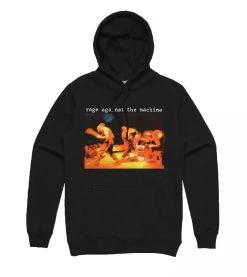 Rage Against The Machine Live Anger Photo Hoodie (Black)