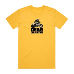 Dear Seattle Rat Race Tee (Yellow)