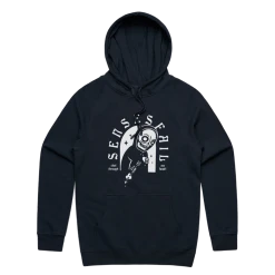 Senses Fail Heart Hoodie (Navy)