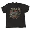 Slayer Demon Melt Tee (Black Vintage Wash) -Cap Shop SLAYER Demon Melt Black Vint Ts Ft201