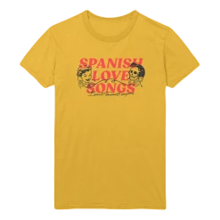 Spanish Love Songs Brave Faces Everyone Tee (Gold)