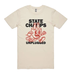 State Champs Unplugged Tee (Natural)