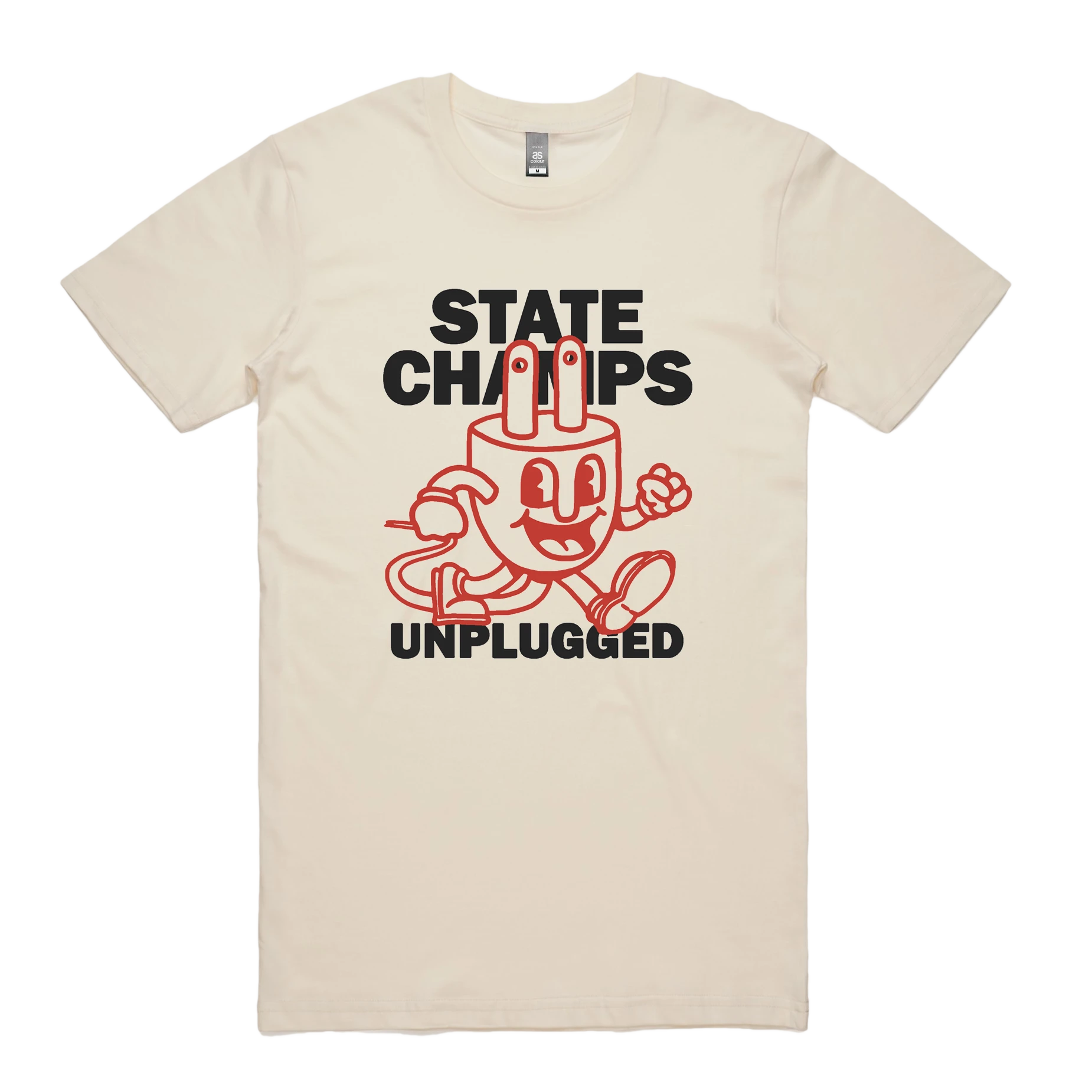 State Champs Unplugged Tee (Natural) 3 State Champs Unplugged Tee (Natural)