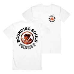 The Bouncing Souls Volume 2 Crest Tee (White)