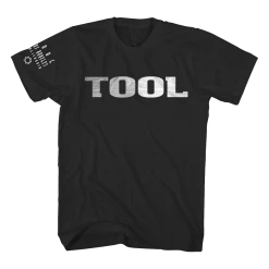 Tool Metallic Silver Logo Tee