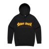 Short Stack Thrasher Logo Hoodie (Black) -Cap Shop Thrasherhoodieblack