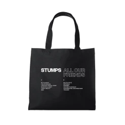 Stumps Tracklist Tote (Black)