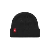 Triple J Drum Logo Cable Beanie (Black) -Cap Shop TripleJ Winter2021 CableBeanie Black V1