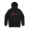 Triple J Logo Hoodie (Black) 2 Triple J Logo Hoodie (Black) -Cap Shop Triplej LogoHood Black V1