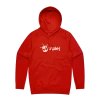 Triple J Logo Hoodie (Red) -Cap Shop Triplej LogoHood Red V1