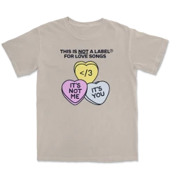 UNFD Candy Hearts Tee (Natural)