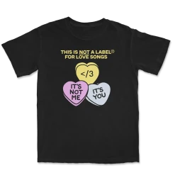 UNFD Candy Hearts Tee (Black)