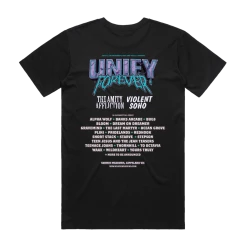 UNIFY Forever Lineup Tee -Cap Shop UnifyForever LineupTee B V1