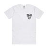 Violent Soho Blazin' Skull Tee (White) 1 Violent Soho Blazin' Skull Tee (White) -Cap Shop VS BlazinSkullTee White Front