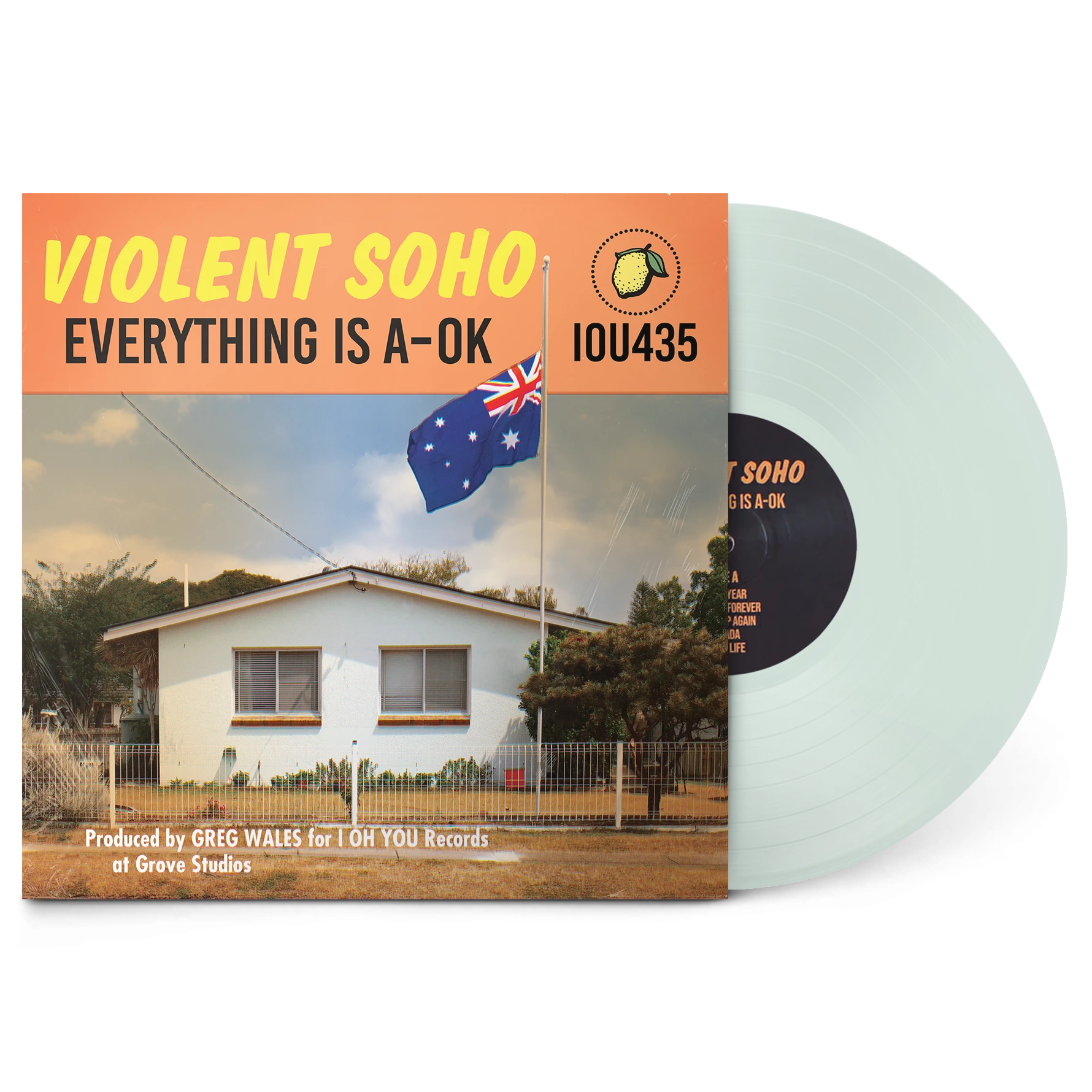 Everything Is A-OK 12" Vinyl (Glow In The Dark) Violent Soho Everything Is A-OK 12" Vinyl (Glow In The Dark) -Cap Shop ViolentSoho A OKRepress GreenGlowInTheDark 1 DAY IOU525