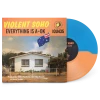 Violent Soho Everything Is A-OK 12" Vinyl (Half Clear Orange/Half Blue Opaque) -Cap Shop ViolentSoho A OKRepress OrangeBlueHalf Half IOU526