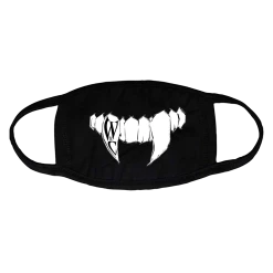 Wolf & Chain Teeth Mask (Black)