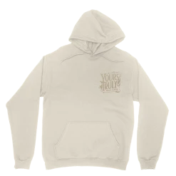 Yours Truly Crest Embroidered Hoodie