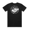 Hollow Coves Circle Logo Tee (Black) -Cap Shop black tee back