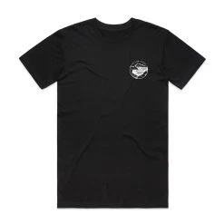 Hollow Coves Circle Logo Tee (Black) -Cap Shop black tee front 1