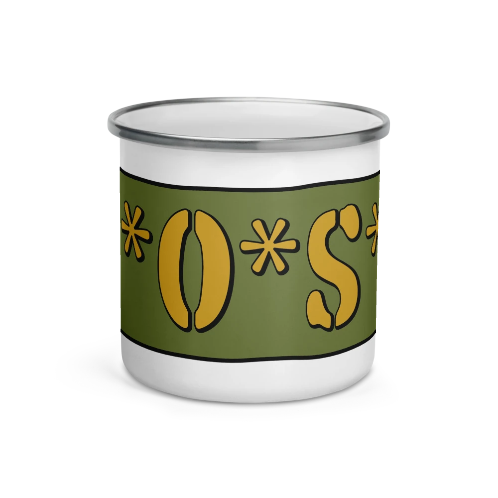 Slower Class M*O*S*H Enamel Mug 4 Slower Class M*O*S*H Enamel Mug - Image 2