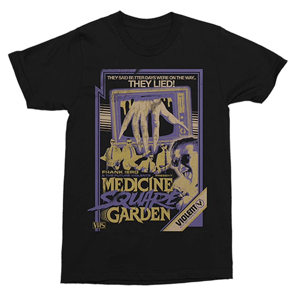 Frank Iero Medicine Square Garden Tee (Black) 3 Frank Iero Medicine Square Garden Tee (Black)