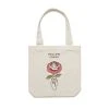 Hollow Coves Flower Tote (Natural) -Cap Shop hollowCovesTote