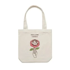Hollow Coves Flower Tote (Natural)