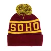 Violent Soho Soho Beanie (Maroon/Gold) -Cap Shop image 1bdae886 2805 4462 918f 4d27892712bc