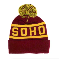 Violent Soho Soho Beanie (Maroon/Gold)