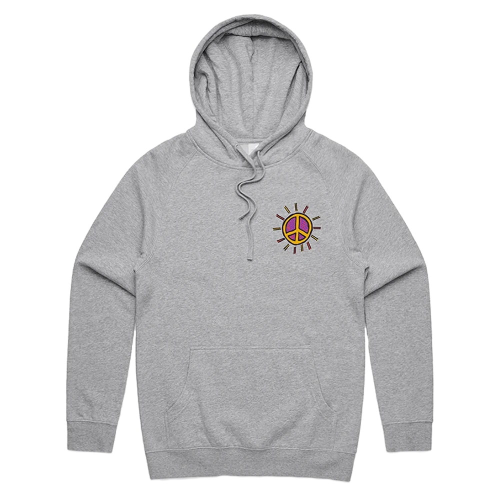 Triple J Peace Hoodie (Grey) 3 Triple J Peace Hoodie (Grey)