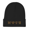 Slower Class M*O*S*H Beanie -Cap Shop knit beanie black front 611630f9b7866