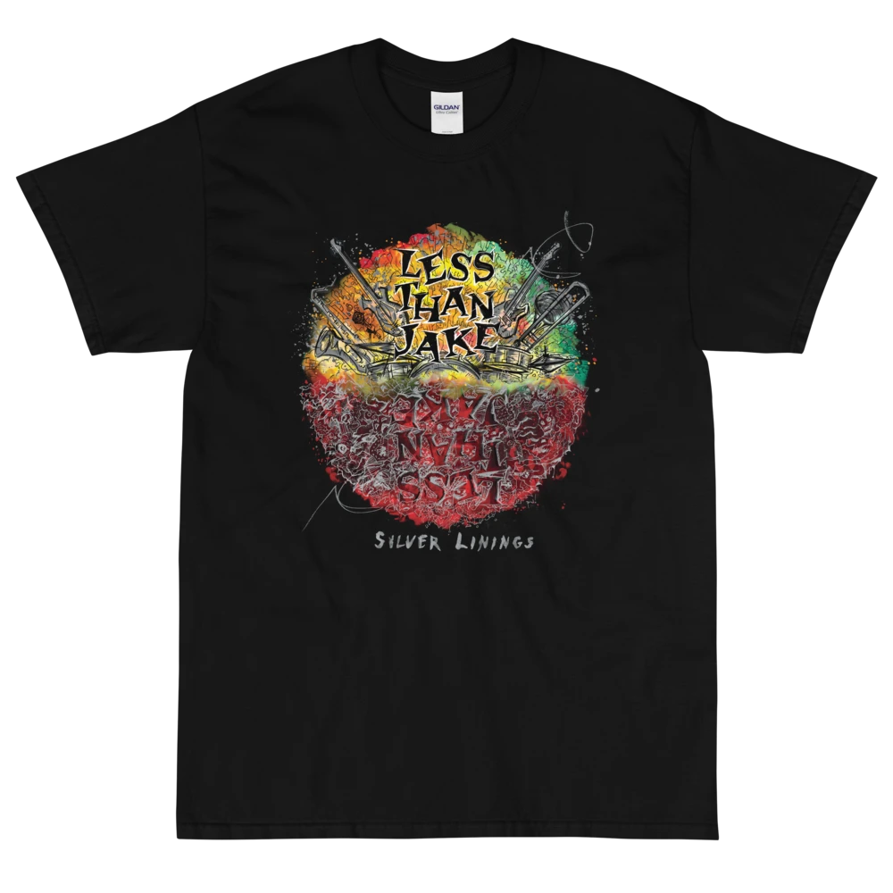 Less Than Jake Silver Linings Tee (Black) 3 Less Than Jake Silver Linings Tee (Black)