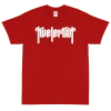 Kvelertak Logo Tee (Red) -Cap Shop mens classic t shirt red front 6029f7e777549