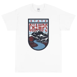 State Champs Mountain Tee (White)