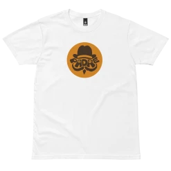 Padre Brown Tee (White)