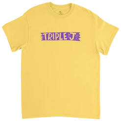 Triple J Vintage Tee (Yellow)