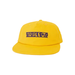 Triple J Vintage Canvas Hat (Yellow)