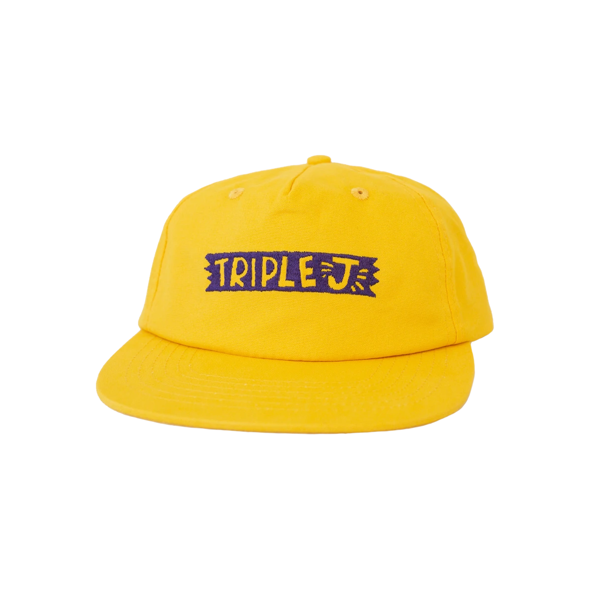 Triple J Vintage Canvas Hat (Yellow) 3 Triple J Vintage Canvas Hat (Yellow)