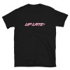 Up Late Logo Tee -Cap Shop unisex basic softstyle t shirt black front 60865c1b47a86