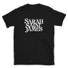 Sarah Saint James Logo Tee (Black) -Cap Shop unisex basic softstyle t shirt black front 61ee38ea6ffe7